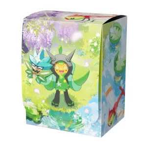 Pokemon Center Original Ogerpon Deck Case - Japan Official Trading Card Storage