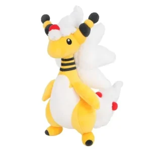 Pokemon Mega Ampharos Collectible Plush Figure Small Toy