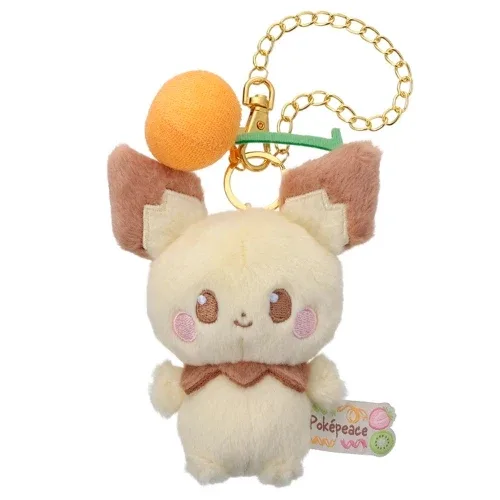 Pokemon Pichu Plush Keychain Mascot - Colorful Shape Version