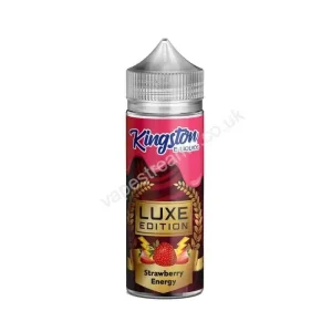 Kingston Luxe Edition Strawberry Energy E-Liquid Shortfill