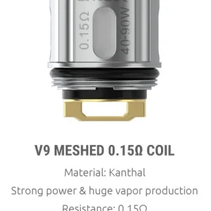TFV9 Tank Replacement Coil -5 Pack - SMOK