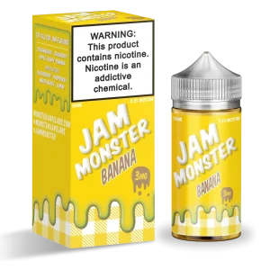 Jam Monster Banana 100ml Vape Juice - 6mg