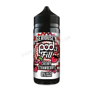 Doozy Seriously Pod Fill x2 Cherry Strawberry E-Liquid Shortfill