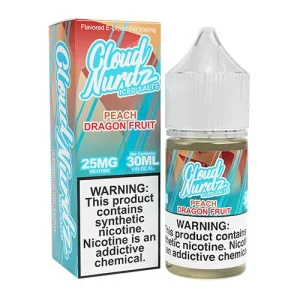 Peach Dragon Fruit Iced by Cloud Nurdz Salt 30ml