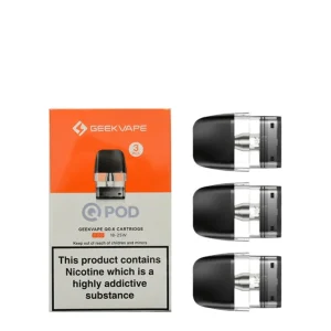 Geekvape Q Replacement Pod Cartridges 2ml – Top Fill