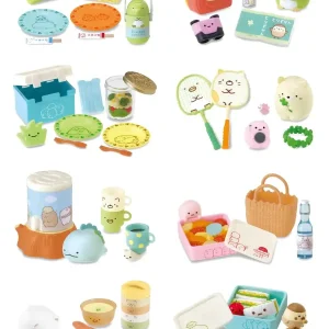 Re-Ment San-X Sumikkogurashi Picnic Box H115xW70xD40mm PVC Collectible