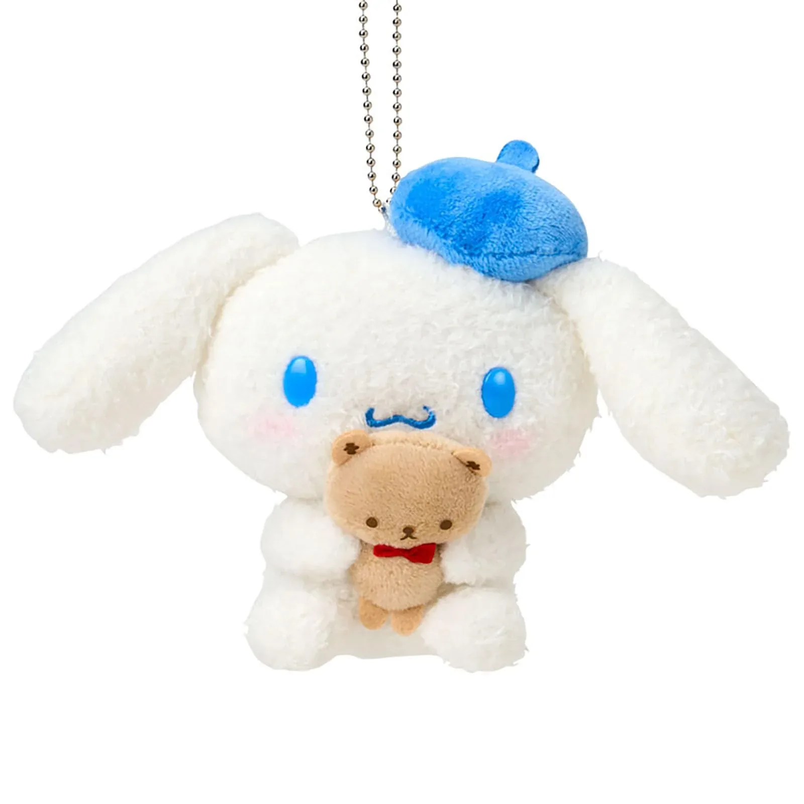 Sanrio Cinnamoroll Mascot Holder Blue for Ages 6+ with Kuma-San - Image 2