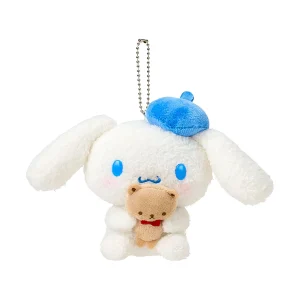 Sanrio Cinnamoroll Mascot Holder Blue for Ages 6+ with Kuma-San