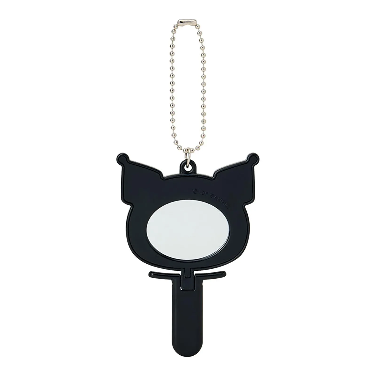 Sanrio Kuromi Mini Mirror Charm Keychain - ABS Resin & Steel - Image 2