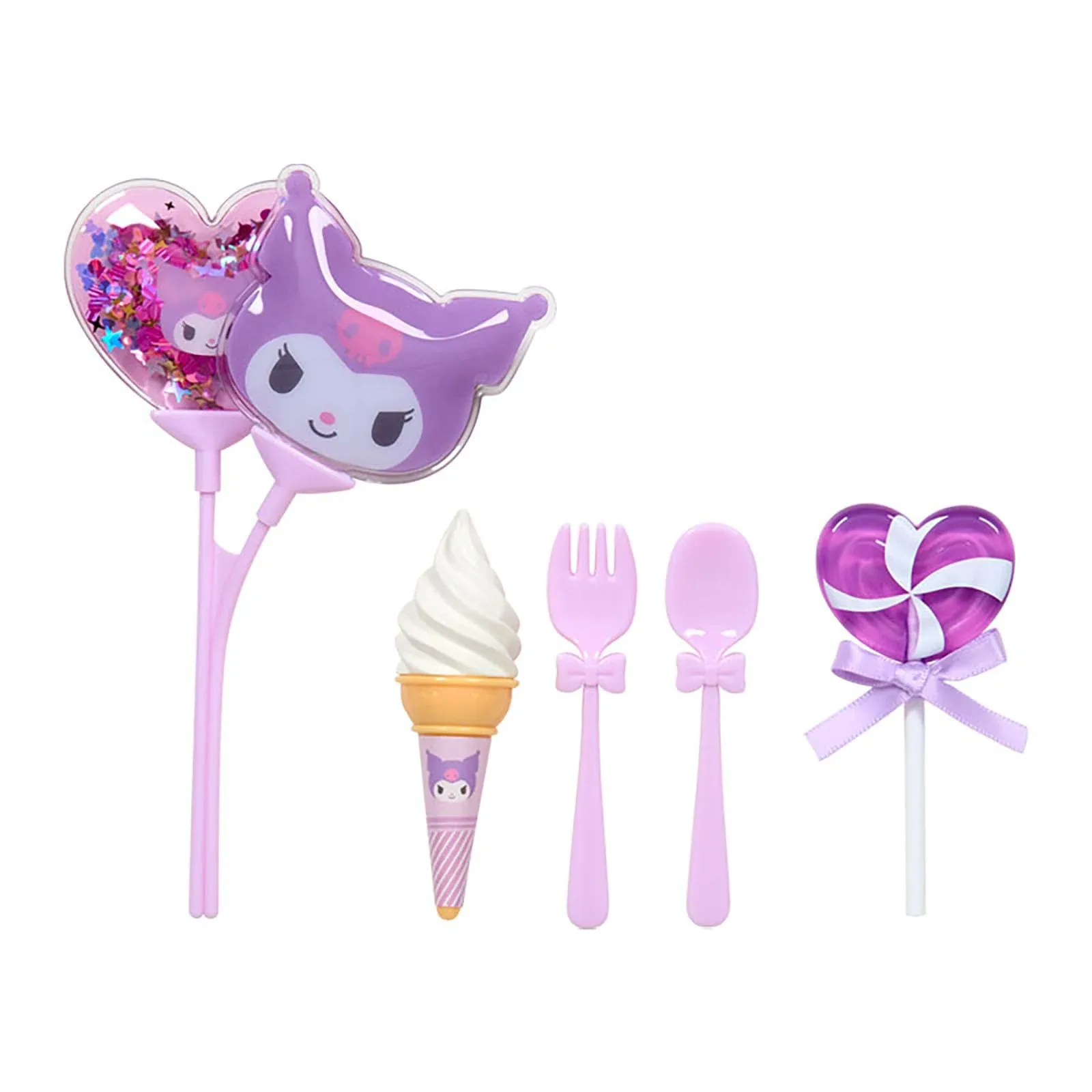 Sanrio Kuromi Sweets Accessory Set Pitatto Friends for Ages 3+ 152153 - Image 2