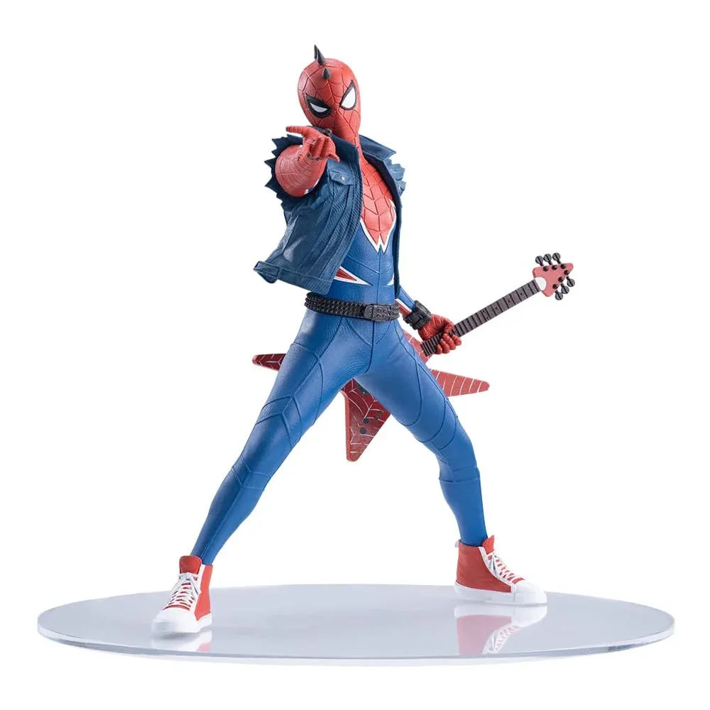 Sega Marvel Comics Luminasta Spiderpunk Action Figure Collectible
