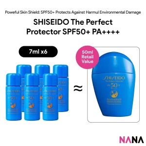 SHISEIDO The Perfect Protector SPF50+ PA++++ Sample Pack (7ml x 6/3)