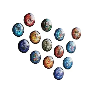 Square Enix Kingdom Hearts Glass Magnet Box for Magnetic Surface