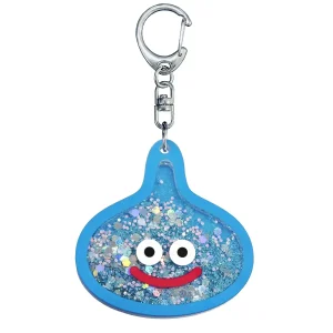 Square Enix Smile Slime Glitter Keychain - Sparkling Fun Accessory