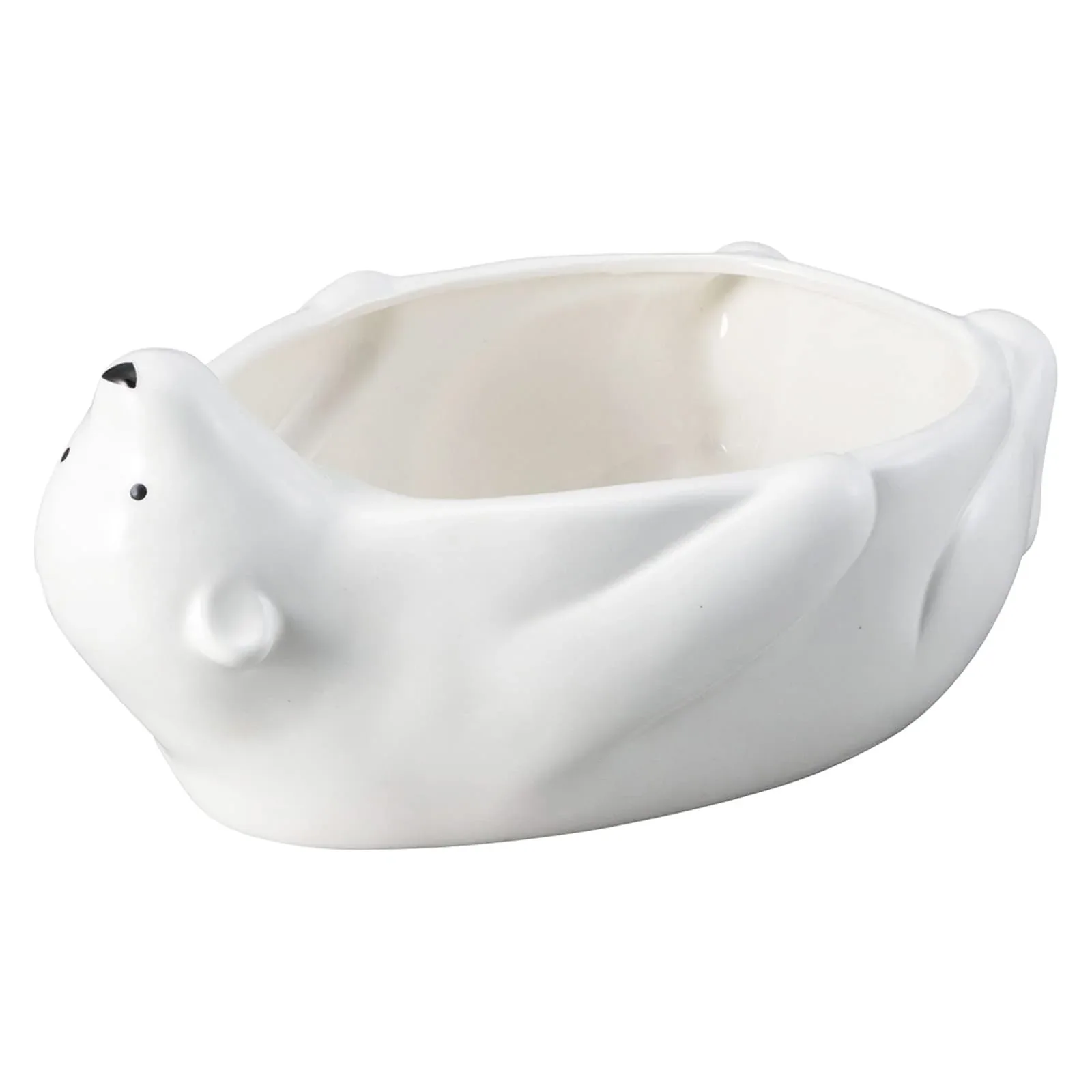 Sun Art Arctic Polar Bear Bowl Medium 1400ML White Noodle Bowl SAN3644