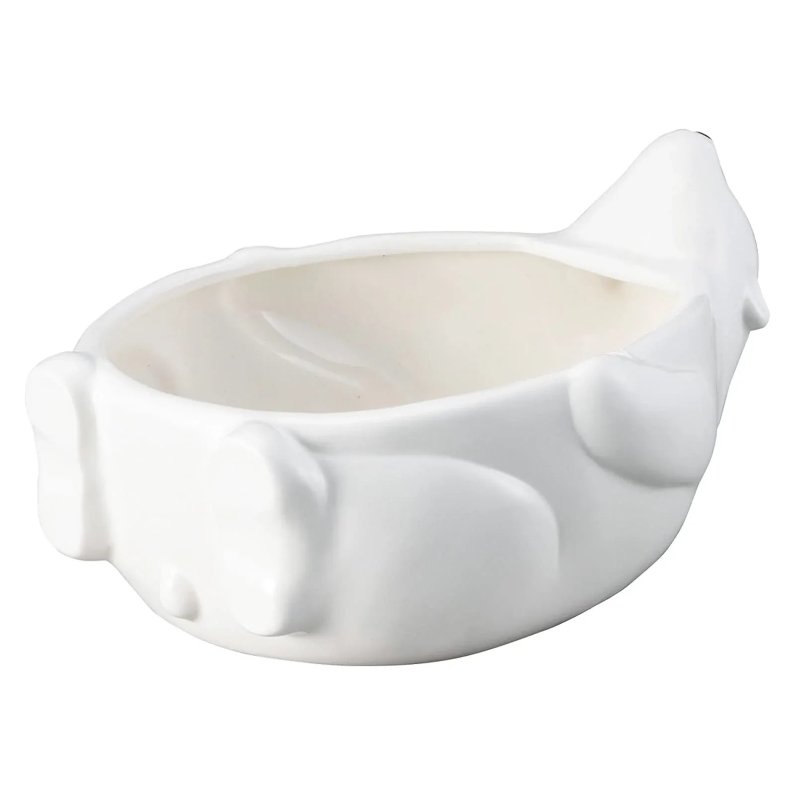 Sun Art Arctic Polar Bear Bowl Medium 1400ML White Noodle Bowl SAN3644 - Image 2