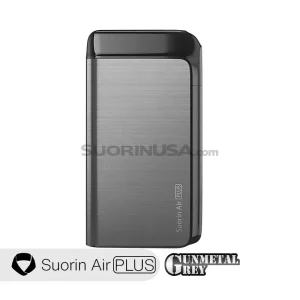 Suorin Air PLUS Gun Metal Pod System Device Full Kit (With 2 Pods)