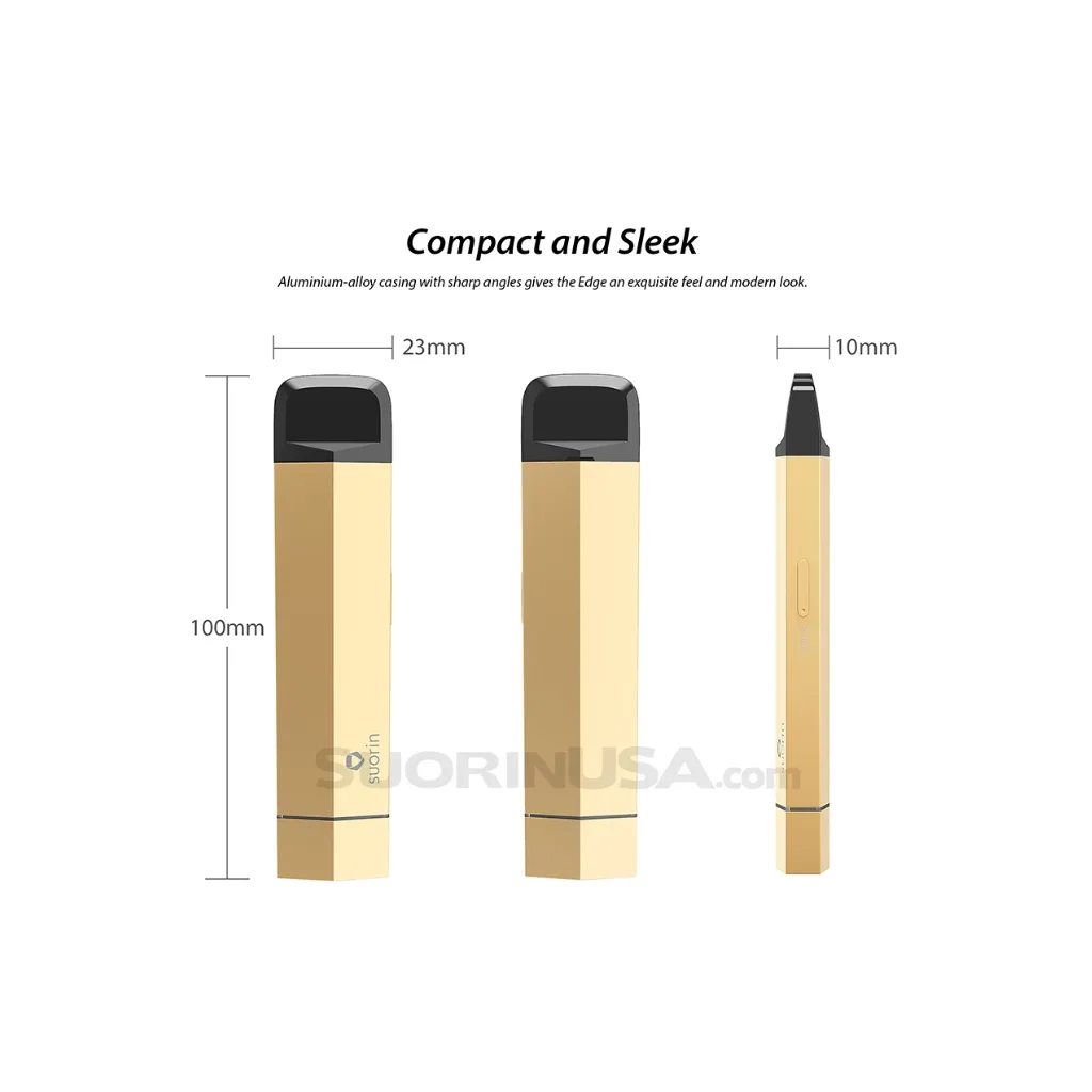 Suorin Edge Gold Pod System Device Full Kit - Image 2