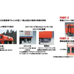 Tomytec Tomix N Gauge Kiha 47 0 Diesel Train Capital Region Color Set