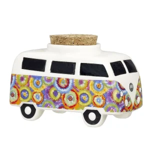 Vintage Bus Stash Jar - 4in
