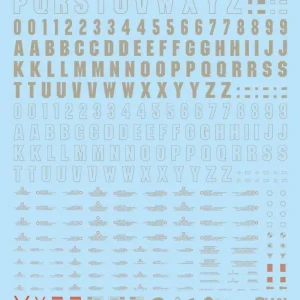 Wave X Decal 4 - Light Gray Vinyl Sticker for Easy Application