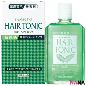 YANAGIYA Hair Tonic (Refreshing and Fragrance-free) 240ml