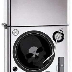 Zippo Lighter - Turntable High Polish Chrome