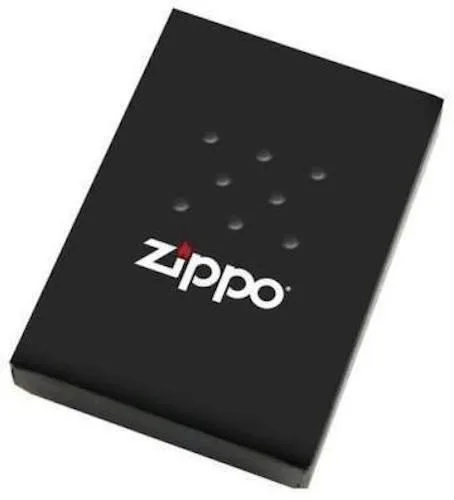 Zippo Lighter - Vintage Street Chrome w/ Slashes - Image 2